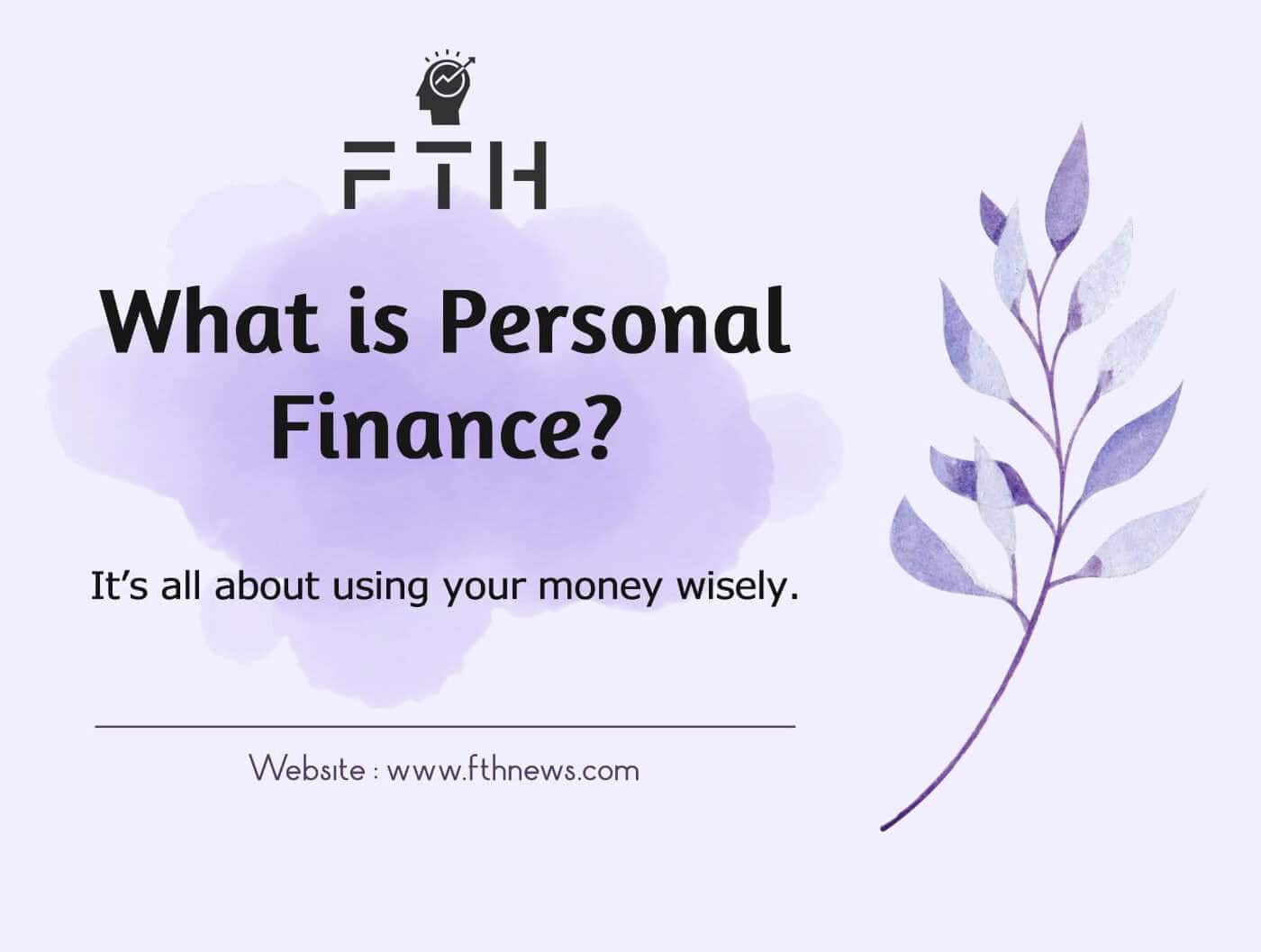 what is personal finance and why matter